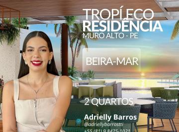 Apartamento de 2 quartos, Ipojuca · Flat em Porto de Galinhas - Na Praia de Muro Alto | 2 e 3 Quartos beira-mar