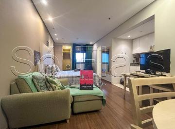 Apartamento · 27m² · 1 Quarto · 1 Vaga · Flat na Chácara Santo Antônio: Estrutura Moderna Perto da Berrini e do Morumbi
