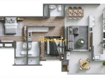 Apartamento de 2 quartos, Balneário Piçarras · Boulevard Cill - Apartamento com 02 suítes em Piçarras