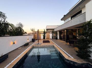 Casa · 404m² · 4 Quartos · 6 Vagas · Casa de Alto Padrão à Venda no Condomínio Reserva Santa Isabel - Fase I- Louveira SP 