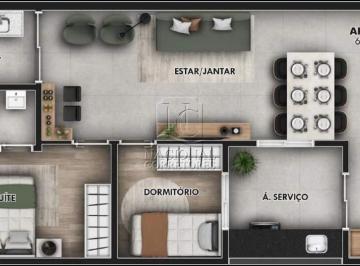 Apartamento · 61m² · 2 Quartos · 1 Vaga · Cobertura Sem Condomínio à venda, 2 quartos, 1 suíte, 1 vaga, Jardim Bela Vista - Santo André/SP