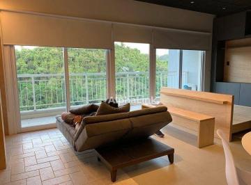5026c18ff75ab1b1858d6ce3fc2ba27425549a11 · Apartamento com 1 dormitório para alugar, 49 m² por R$ 5.010,00/mês - Alphaville - Santana de Parnaí