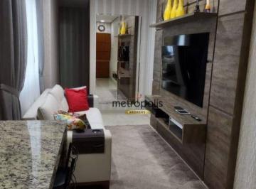 Sala · Cobertura à venda, 124 m² por R$ 591.000,00 - Vila Camilópolis - Santo André/SP