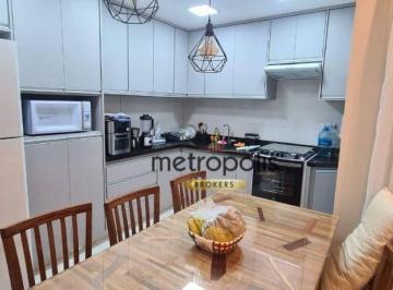 Sala · Apartamento Garden à venda, 73 m² por R$ 566.000,00 - Vila Valparaíso - Santo André/SP