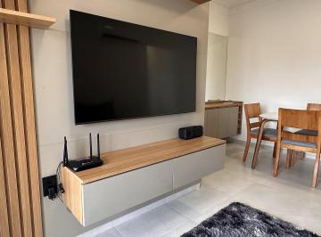 Apartamento de 1 quarto, Praia Grande · Apartamento suíte mobiliado a venda aviação Praia Grande