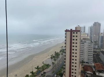 Apartamento de 3 quartos, Praia Grande · IMPERDIVEL! 3 dormitórios, sendo 1 suite com vista mar permanente no Caiçara