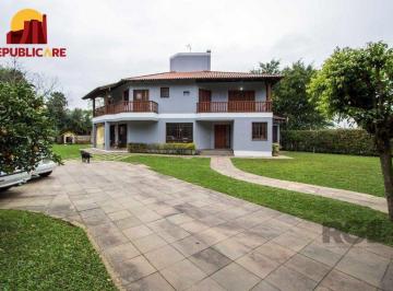Casa · 321m² · 6 Quartos · 4 Vagas · Sobrado com 6 suites, lareira, lavabo, pátio - Bairro Belém Velho