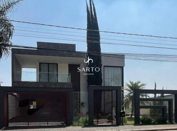 Casa · 378m² · 3 Quartos · 4 Vagas · Lindo sobrado do Anápolis City (3 pavimentos)