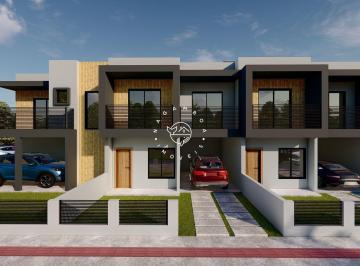 Casa · 104m² · 2 Quartos · 1 Vaga · Este sobrado em construção está localizado no tranquilo Condomínio Solar das Mon