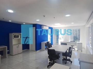 Foto 01 · Sala comercial para locação, mobiliada, 1 vaga, 52M², em Moema, São Paulo.