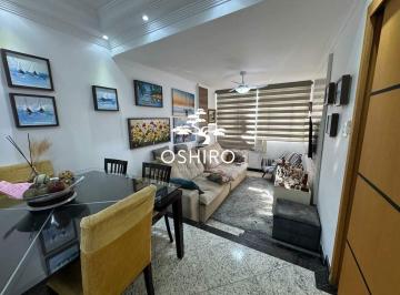 Apartamento · 96m² · 3 Quartos · 1 Vaga · Apartamento amplo na quadra da praia – Canal 6 -Santos