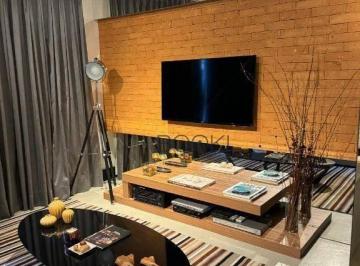 Sala · Apartamento com 1 dormitório para alugar, 70 m² por R$ 8.501,00/mês - Brooklin - São Paulo/SP