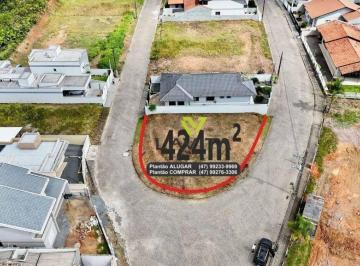 9f04d304415f16976fb4d84d73d29a9516517b7f · Terreno à venda, 424 m² por R$ 375.000,00 - Belchior Central - Gaspar/SC
