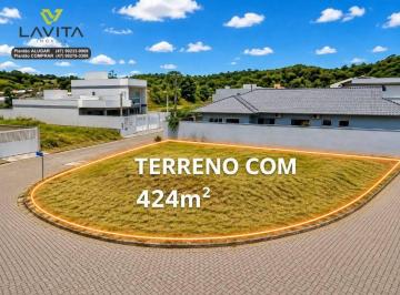 68032907ab53e4c9d8395ae7c6a3ecd41f5b3955 · Terreno à venda, 424 m² por R$ 375.000,00 - Belchior Central - Gaspar/SC