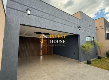 Casa · 130m² · 3 Quartos · 2 Vagas · Casa de luxo 3/4 1 suíte no Loteamento Residencial Verona - Anápolis/GO