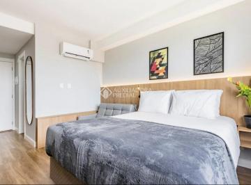 Apartamento · 25m² · 1 Quarto · 1 Vaga · Apartamento Studio à Venda Mobiliado no bairro Moinhos de Vento com Infra Estrutura Completa