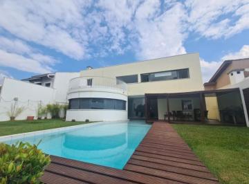 Foto 01 · Casa nova em Atibaia próximo a Al Lucas Nogueira Garcez, com 4 suítes, escritório, piscina, área g