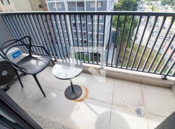 Sobre o imóvel: Todo mobiliado com eletrodomésticos e utensílios domésticos, ar · Apartamento à Venda - Brooklin, 1 Quarto, 25 m² - São Paulo