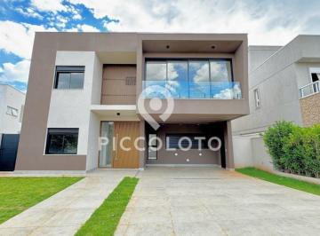 Casa · 290m² · 3 Quartos · 4 Vagas · Sobrado à venda em Campinas, Alphaville Dom Pedro 3, com 3 suítes, com 290 m²