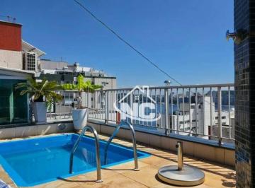 c19b2ba33b887de055cc0ce759aa7c08c852eb12 · Cobertura com 3 dormitórios à venda, 202 m² por R$ 2.050.000,00 - Icaraí - Niterói/RJ