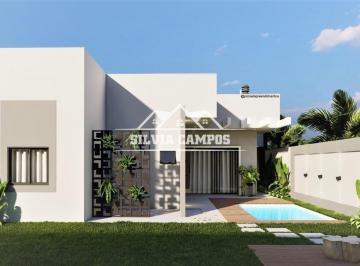 Casa · 144m² · 2 Quartos · 2 Vagas · LINDA CASA COM SUÍTE, 2 QUARTOS, COZINHA GOURMET E PISCINA, VILA BECKER, TOLEDO - PR