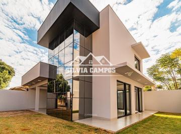 Casa · 163m² · 2 Quartos · 2 Vagas · LINDO SOBRADO ALTO PADRÃO À VENDA, JARDIM GISELA, TOLEDO - PR