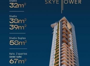 Apartamento · 38m² · 2 Quartos · EDIFICIO - SKYE TOWER: Studio de alto padrão no Umarizal com excelente custo-benefício