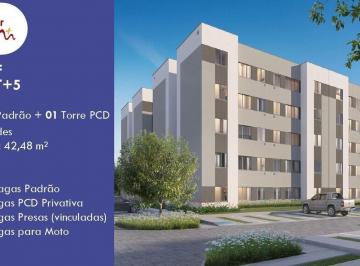 Casa · 42m² · 2 Quartos · 1 Vaga · Smart Vista do Rio: 2 quartos com quintal privativo no 40 Horas