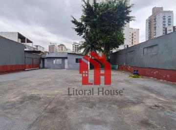66c6ba8bd42d0646421574c05b8ed1659dc59a78 · Terreno para alugar, 480 m² por R$ 8.000,02/mês - Aparecida - Santos/SP