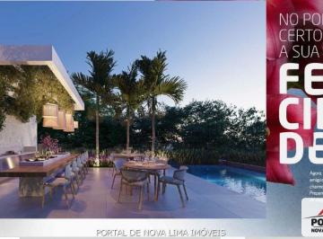 Foto 01 · Apartamento de 3 quartos com 83,98m³ - Sala ampla, Lavabo e cozinha americana, 2 vagas e Lazer Venha