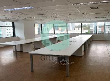 Comercial · 588m² · 14 Vagas · Sala comercial para locação no Brooklin, São Paulo 588,79m² Área Útil; 14 Vagas de Garagem; 4 Banhei