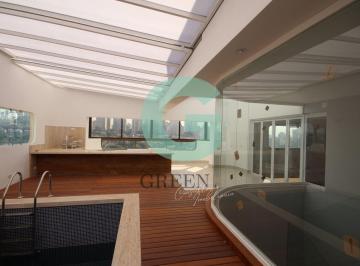 Apartamento · 453m² · 4 Quartos · 4 Vagas · Linda cobertura duplex para venda com piscina e área gourmet no bairro Santa Cecília, SP