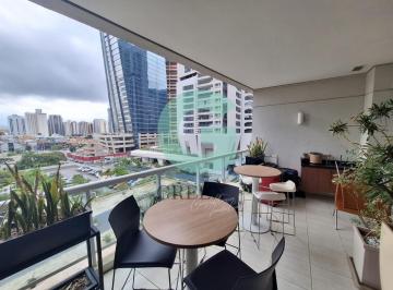 Foto 01 · Aluguel de Sala Mobiliada Comercial em Condomínio de Luxo no Brooklin, São Paulo-SP: 2 Salas, 1 Banh