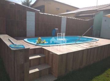Casa com piscina à venda em Maricá · Casa com 2 dormitórios à venda, 66 m² por R$ 450.000,00 - São José do Imbassaí - Maricá/RJ