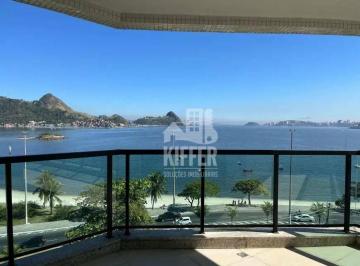 Apartamento à venda em Charitas · Apartamento com 4 quartos 4 suítes e 2 vagas  à venda, 206 m² por R$ 2.200.000 - São Francisco - Nit