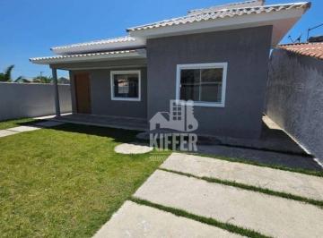 Casa linear, terreno 480 m² · Casa com 3 quartos à venda, 103 m² por R$ 650.000 - Itaipuaçu - Maricá/RJ
