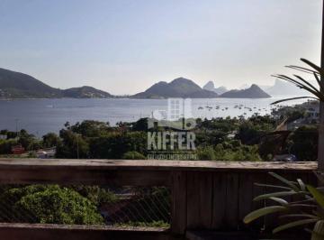 Casa espetacular com vista exuberante São Francisco · Casa com 5 dormitórios à venda, 480 m² por R$ 1.700.000,00 - São Francisco - Niterói/RJ