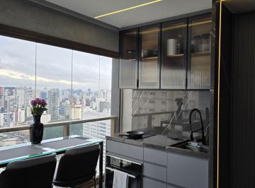 Apartamento de 1 quarto, São Paulo · Apartamento á venda em Vila Nova Conceição com 27 m² todo mobiliado.
