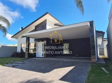 Casa · 208m² · 3 Quartos · 2 Vagas · Casa térrea de alto padrão em Condominio com excelente infraestrutura