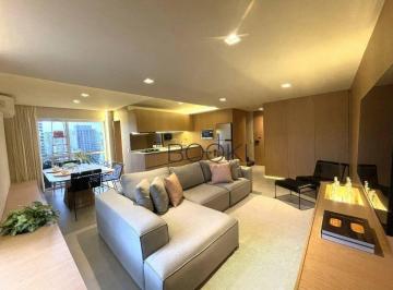 Salas de Estar / TV e Cozinha Americana · Apartamento Duplex com 2 dormitórios à venda, 98 m² por R$ 2.220.000,00 - Vila Nova Conceição - São