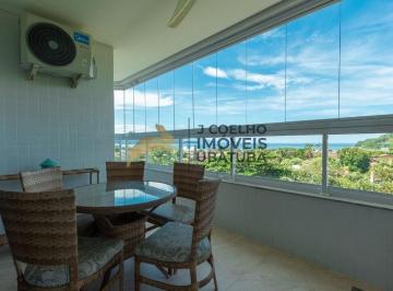 Foto 01 · Apartamento de 2 dormitórios e varanda gourmet com vista mar à venda na praia das Toninhas em Ubatub