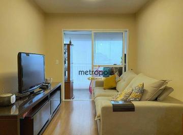 Sala de Estar · Apartamento à venda, 69 m² por R$ 851.000,00 - Olímpico - São Caetano do Sul/SP