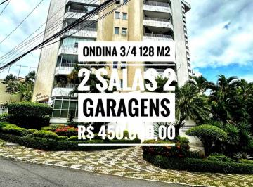 Apartamento · 128m² · 3 Quartos · 2 Vagas · Apartamento à venda em Salvador-BA, Chame-chame: 3 quartos, 1 suíte, 1 sala, 3 banheiros, 2 vagas, 1