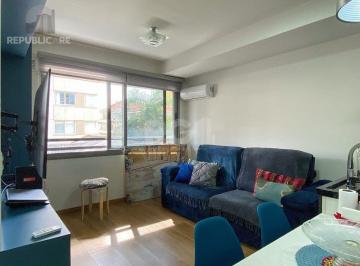 Apartamento · 41m² · 1 Quarto · 1 Vaga · Apartamento em prédio premiado, totalmente montado, no miolo do Menino Deus