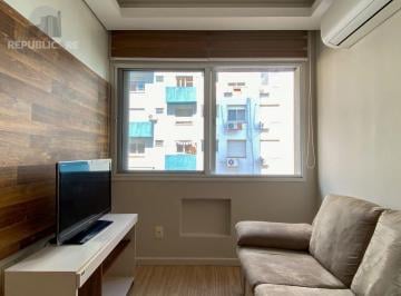 Apartamento · 33m² · 1 Quarto · Apartamento completamente mobiliado em prédio com infra no Centro Histórico