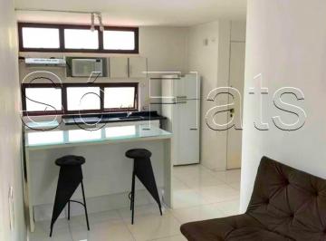 Apartamento · 50m² · 1 Quarto · 1 Vaga · Flat em Jardim Paulista, São Paulo/SP de 50m² 1 quartos para locação R$ 3.260,00/mes