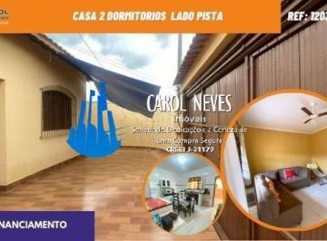 Casa de 2 quartos, Mongaguá · 12039 - CASA 2 DORMITORIOS CHURRASQUEIRA LADO PISTA FINANCIAMENTO MONGAGUA