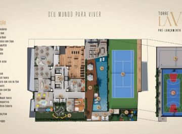 Apartamento · 188m² · 4 Quartos · 4 Vagas · TORRE LA VIE More no centro! Nazaré com até 4 suítes e lazer