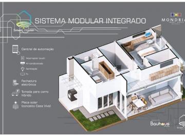 Casa · 154m² · 3 Quartos · 1 Vaga · MONDRIAN SMART HOUSE Casa com 3 suítes em condomínio fechado