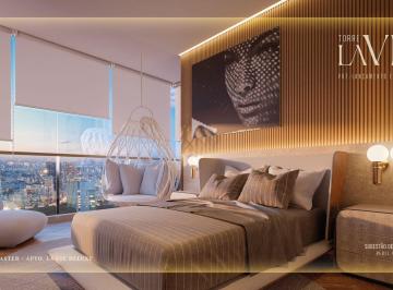 Apartamento · 188m² · 4 Quartos · 4 Vagas · TORRE LA VIE Lançamento de luxo em Nazaré. Na planta!
